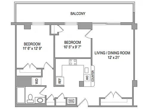 Floor plan 2X1