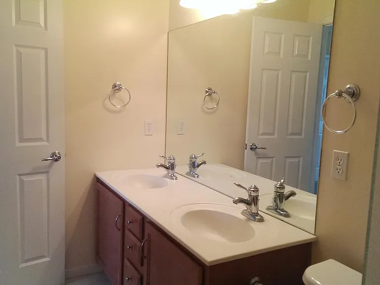 master bath with double sink