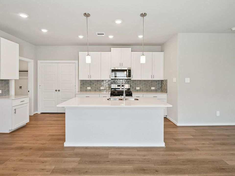 The Olympic floorplan in Pine Lake Cove of Montgomery, TX.