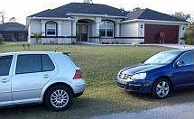 a little paint to liven up the front of the house