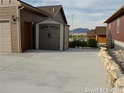 East side of driveway