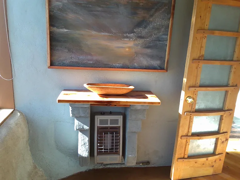 Bedroom artwork by Scottish artist Walter Aigner.