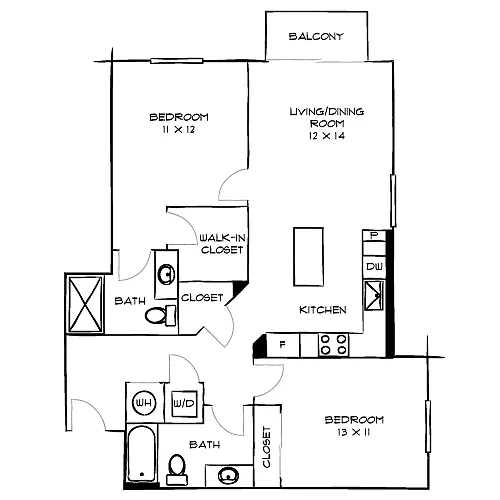 Floor plan Design 2A