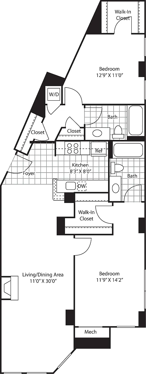 Floor plan Tallahassee