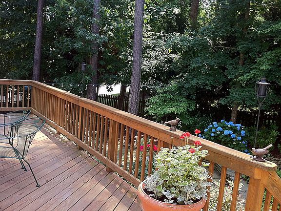 Deck and Landscaping