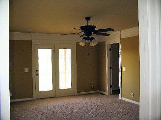 Doors lead to back deck.