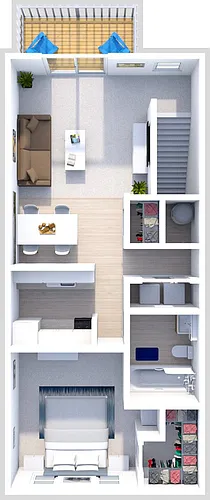 Floor plan SanFrancisco 110