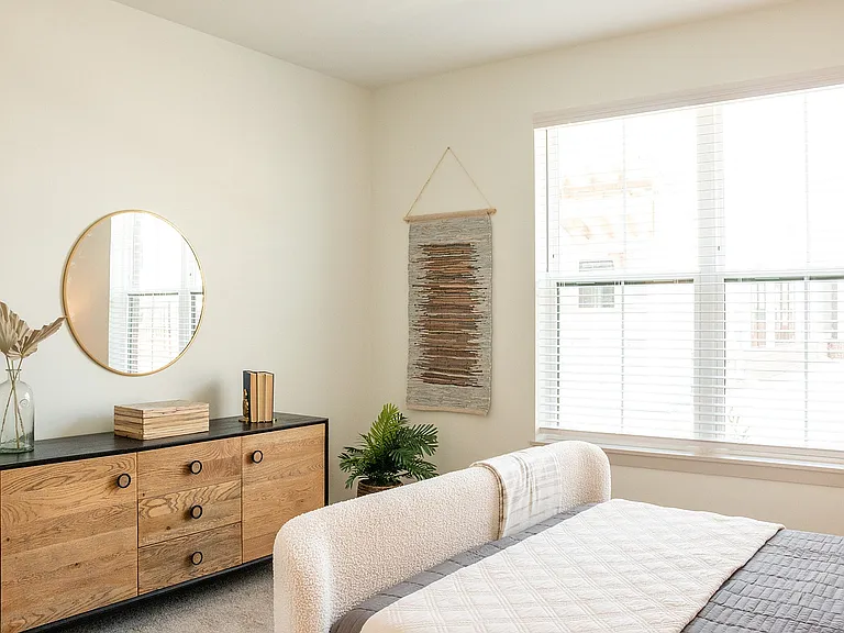 Nese bedrooms are designed for bright mornings and peaceful nights.