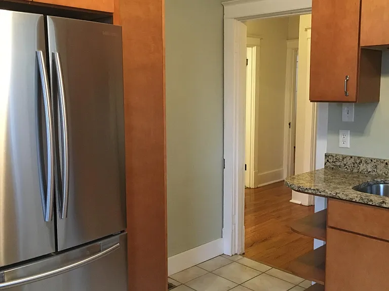 Kitchen looking to hall