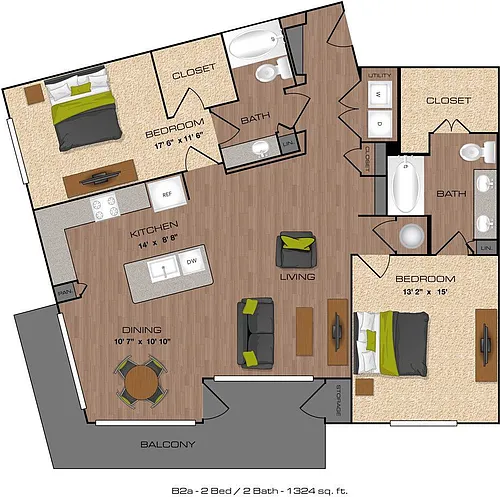 Floor plan B3