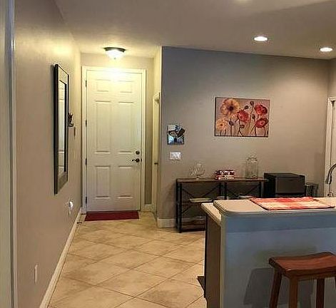 Open Kitchen with Bar Top for Two