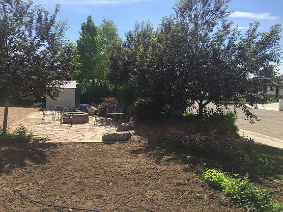 Firepit and private patio