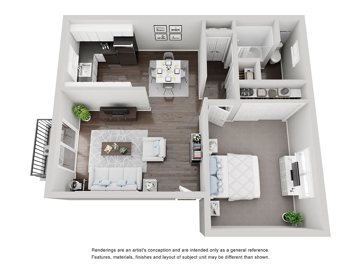 Floor plan 1X1