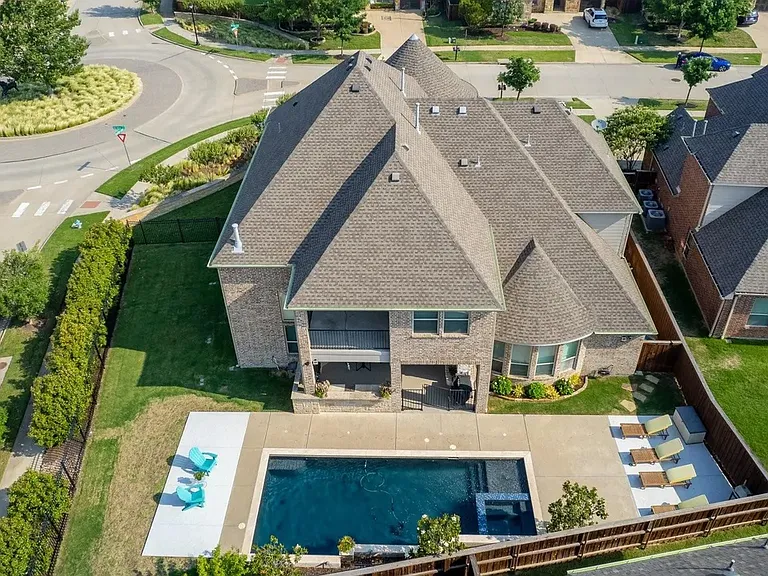 Home - Aerial View, Corner Home