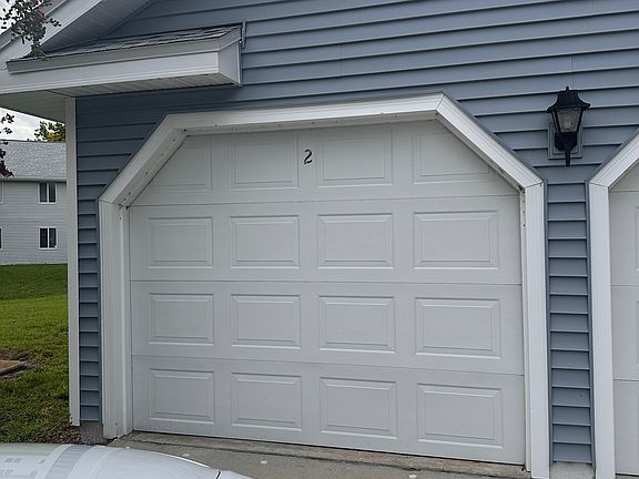 1 car Garage with a huge attic above.