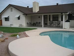 Back patio