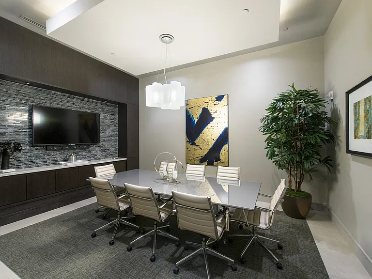 Executive conference room and dining room