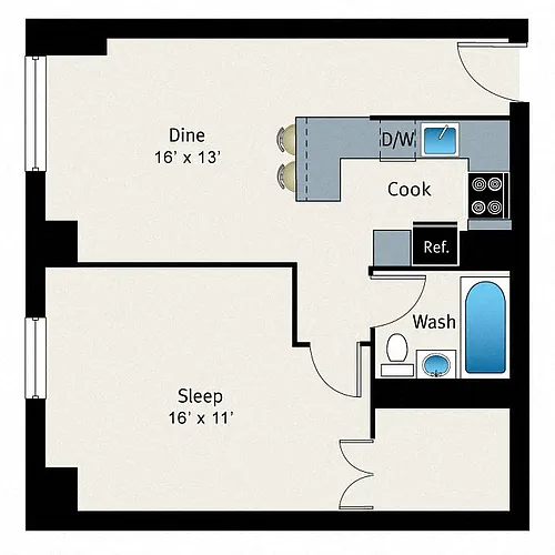 Floor plan A7