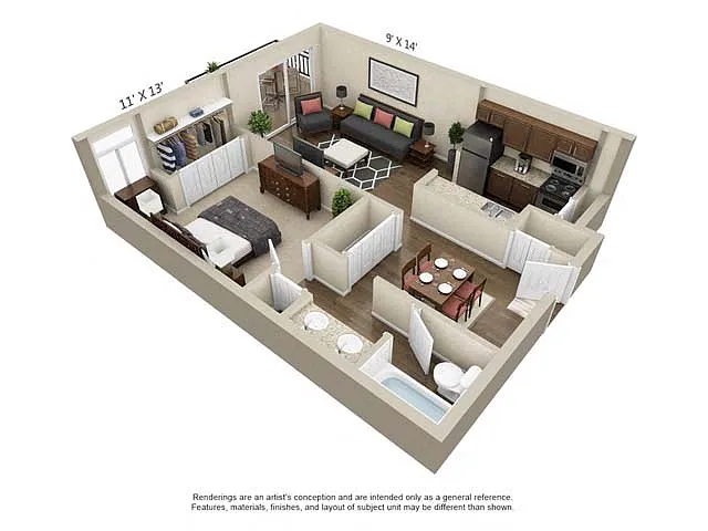 Floor plan A1