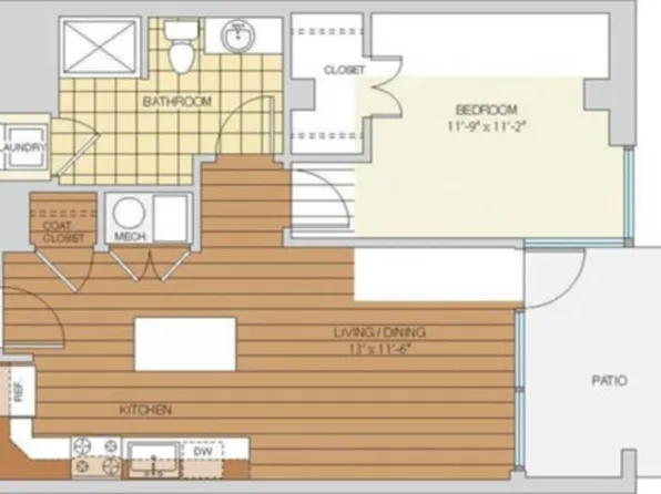 917 W Washington Blvd #417, Chicago, IL 60607