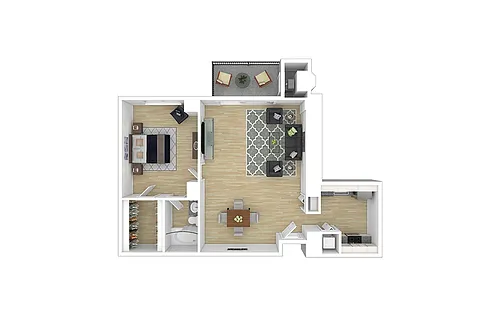Floor plan Fairfax-Renovated