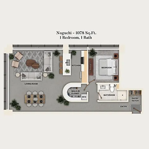 Floor plan A20 - Noguchi