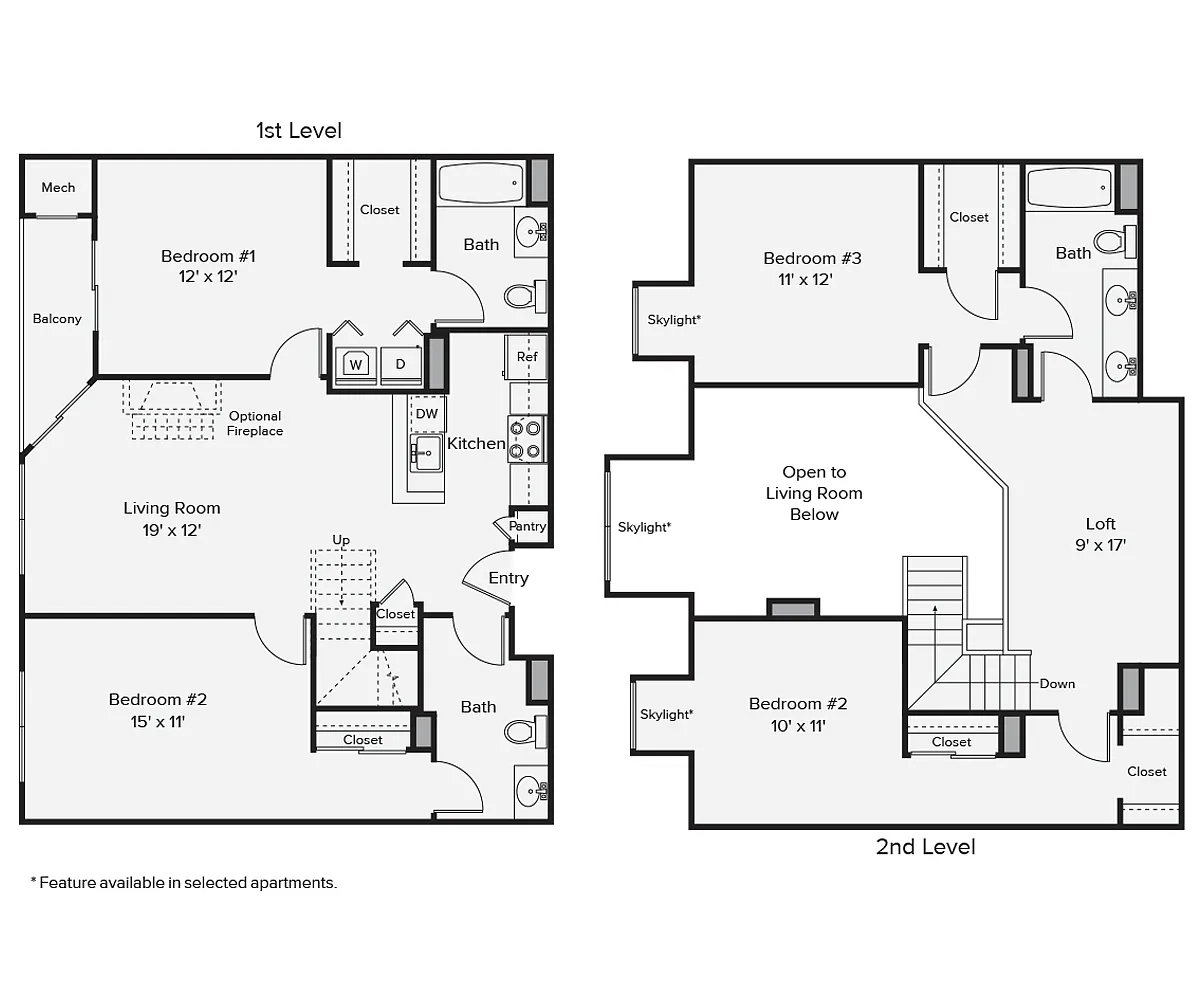 Floor plan DL1PT-1952