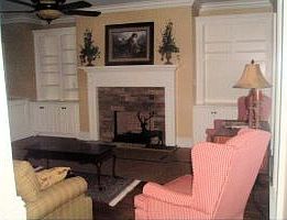 Living room that sets the stage