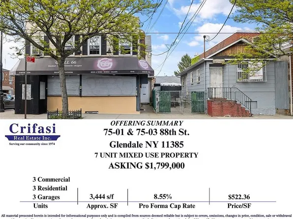 7501 88th St, Glendale, NY 11385