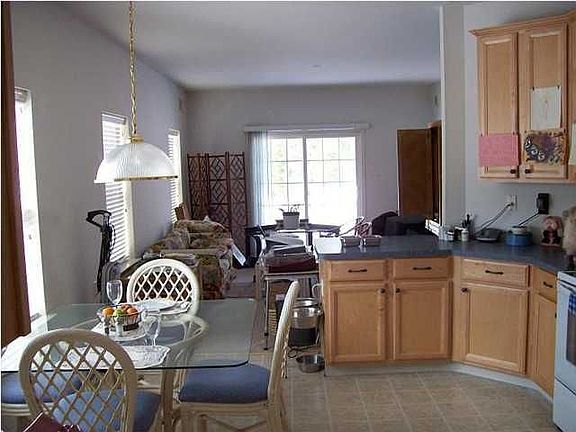 kitchen looking into living room