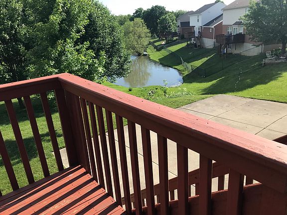 View of pond from deck