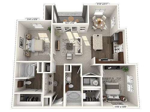 Floor plan Hunter