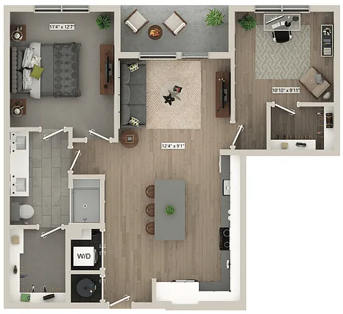Floor plan A8