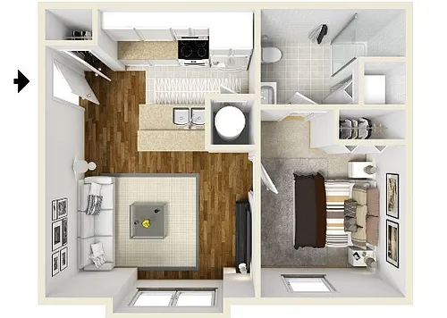 Floor plan Wrightsville-Granite