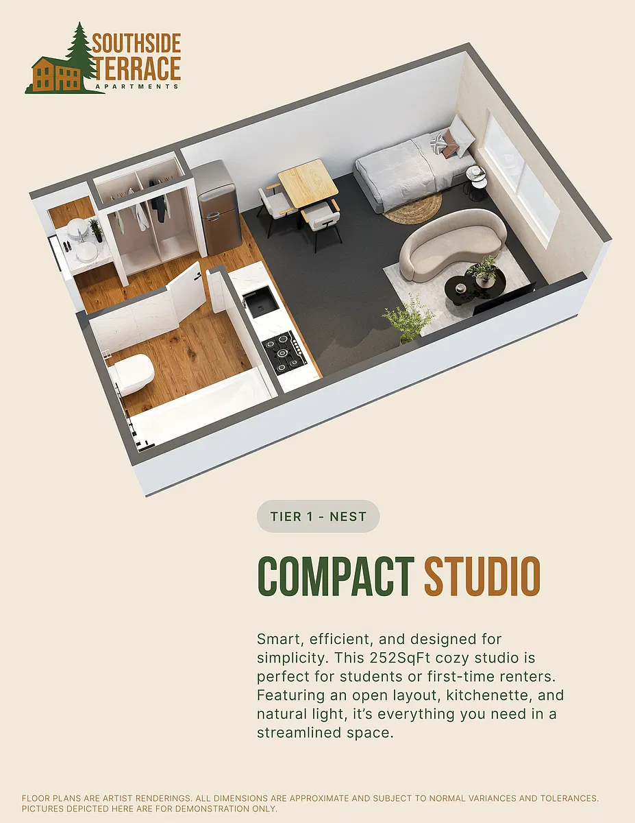 Floor plan Compact