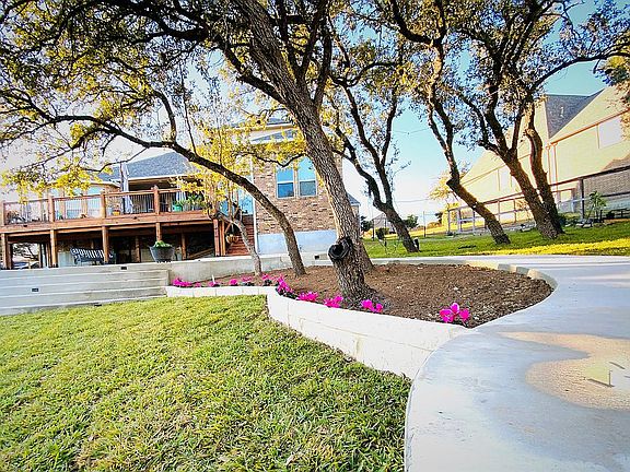 New Patio with nature walk