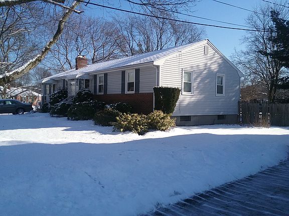 view from neighbors driveway