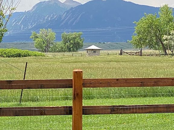 Straight views of the Flatirons