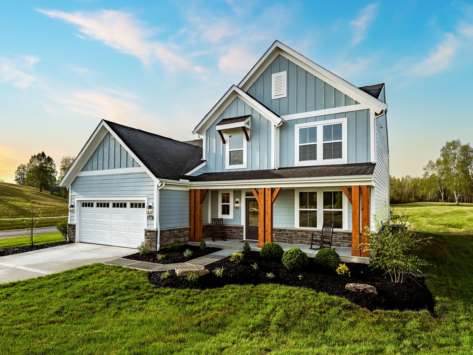 Hampton Walk by Fischer Homes in McCordsville / Geist IN