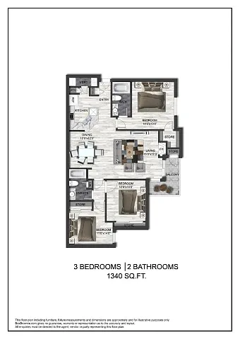 Floor plan C1