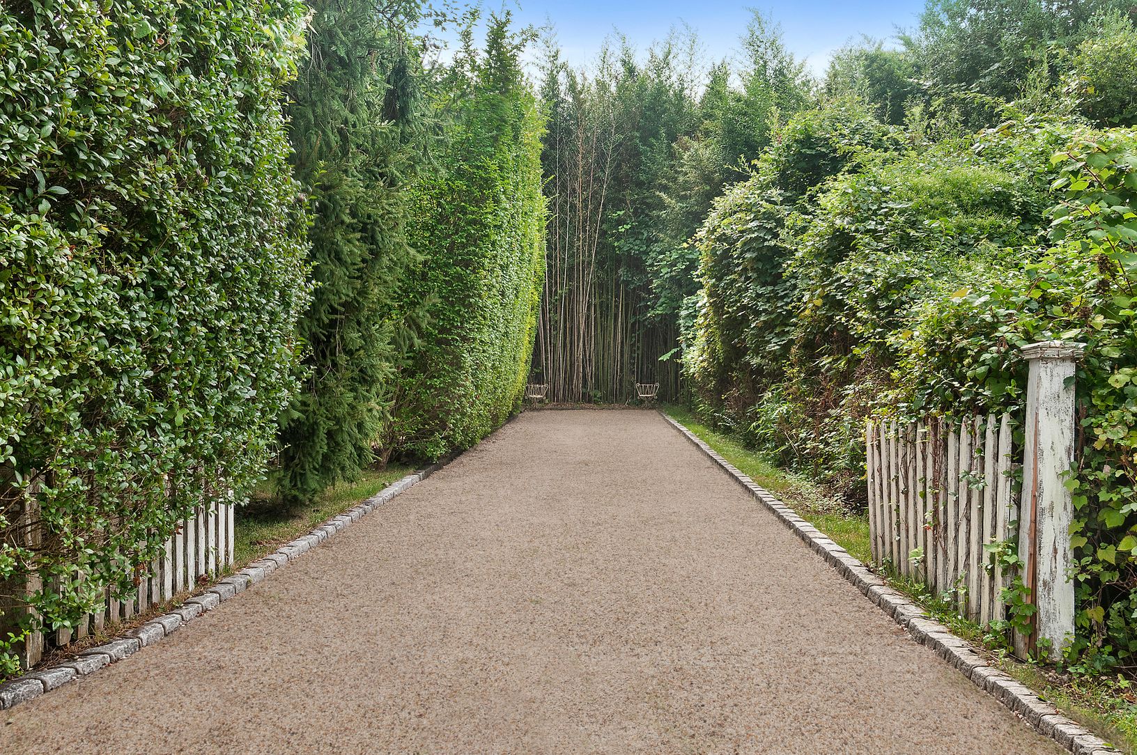  Hedge lined Driveway