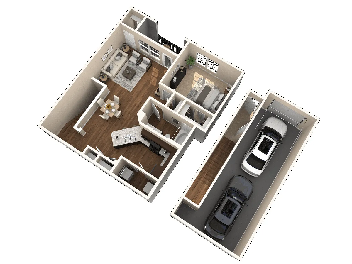 Floor plan A 2 Upper