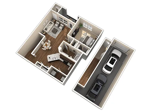Floor plan A 2 Upper