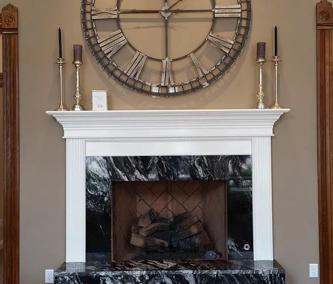 Fireplace in Lobby