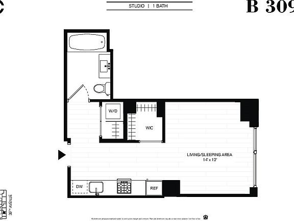 2nd image of 30-02 39th Ave #B609