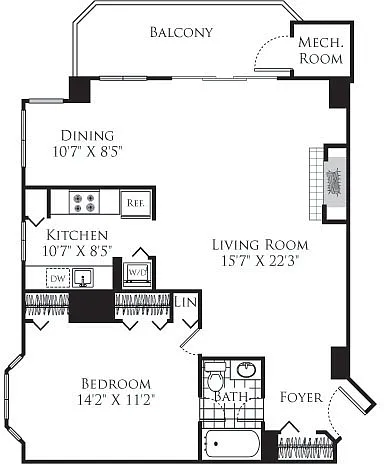 Floor plan Carolina