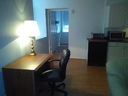 Concentration station: Will you be a student, a medical resident or just a Convent House resident who needs to study? If so, a desk strategically placed against a wall or window is a smart choice