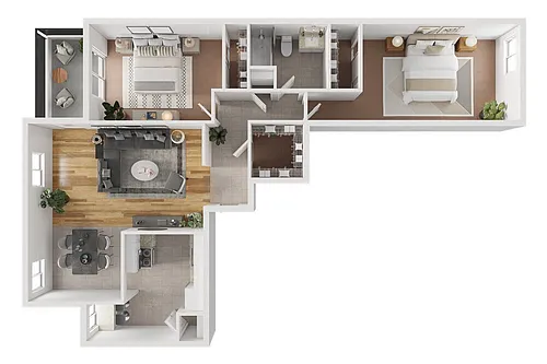 Floor plan B2R