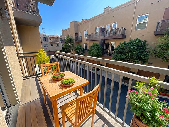 Private balcony off the secondary bedroom