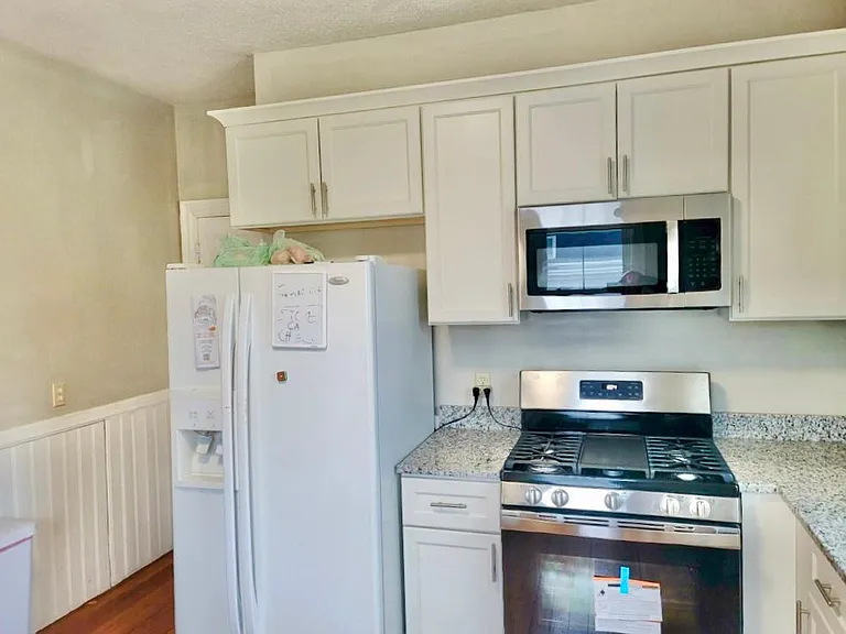 New gas Stove with Microwave